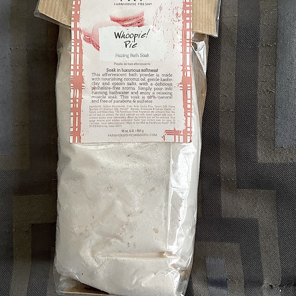 Never opened. Bath soak